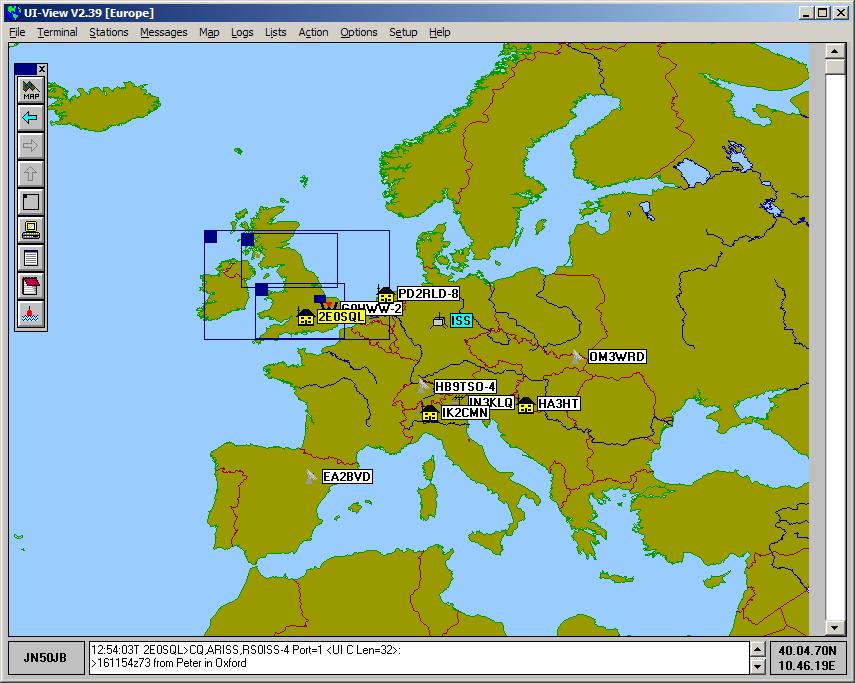 ISS APRS Packet 12:38 Pass!